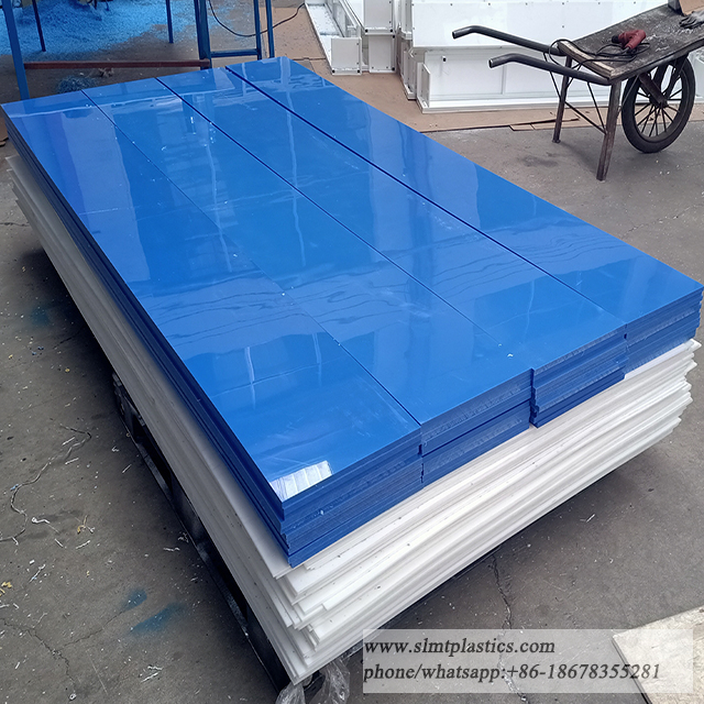 Blue Color HDPE Strips Cut To Size HDPE Sheets