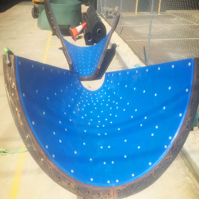 Tivar Plate UHMW PE Lining Board Chute Liner