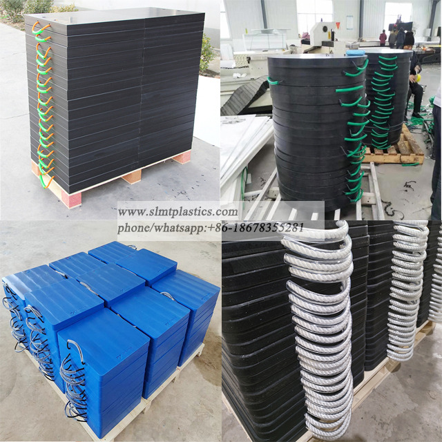 UHMWPE Crane Outrigger Pad HDPE Block for Support