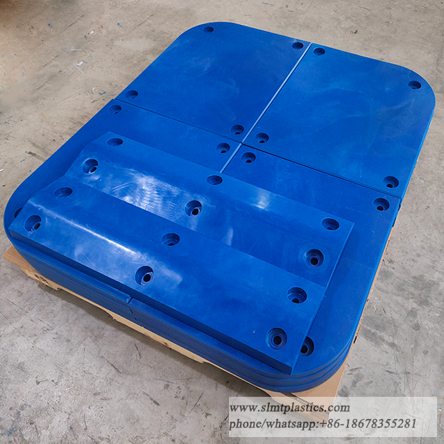 UHMW-PE Sliding Fender Marine Fender Face Pad Front Plate