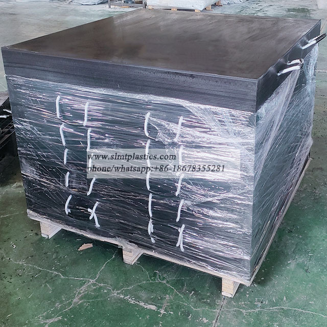 UHMWPE Concrete Pump Outrigger Pad Crane Pads