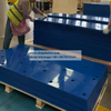Blue UHMW PE Pads Plastic Fender Plate