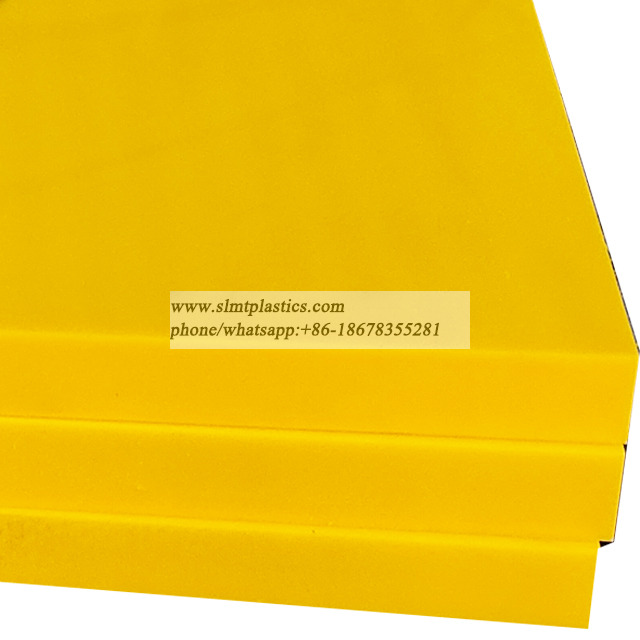 Uv Resistant Plastic Uhmwpe Sheet Natural Color