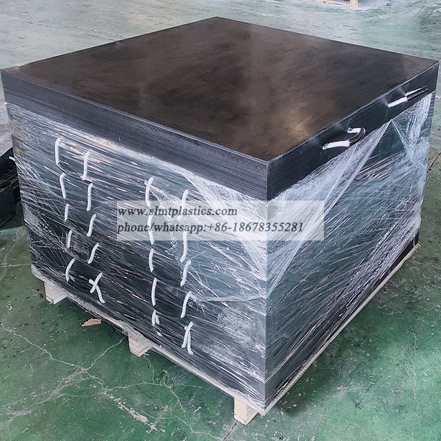 UHMWPE Concrete Pump Outrigger Pad Crane Pads