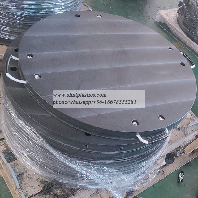 60mm Thk Round Crane Outrigger Pads