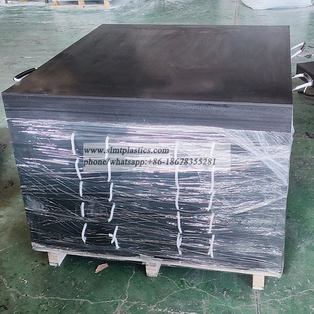 UHMWPE Concrete Pump Outrigger Pad Crane Pads