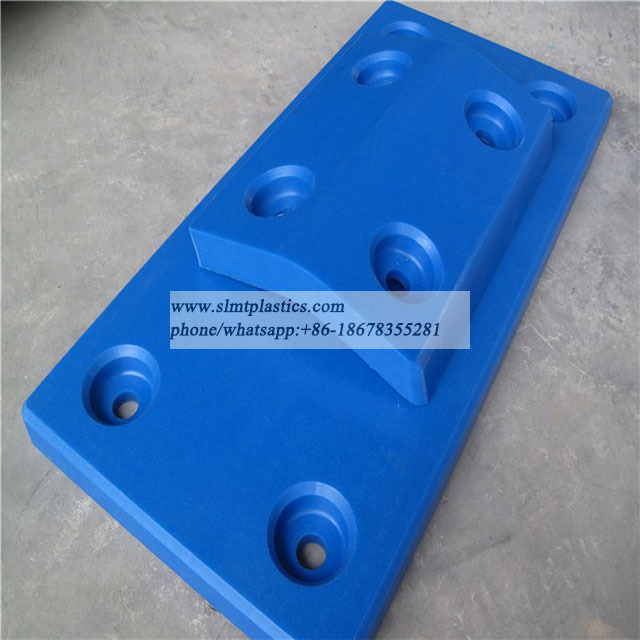 Blue Color 50mm Thickness UHMWPE Fender Pads
