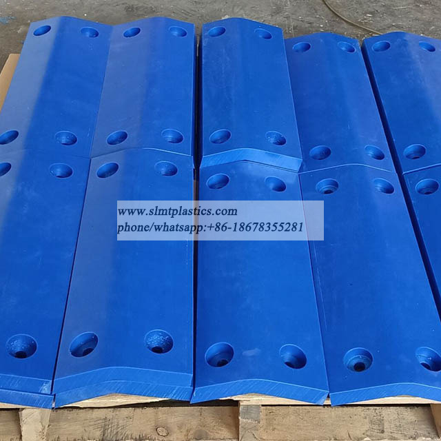 Custom Size Marine Dock UHMWPE Facing Panel Plastic Pads